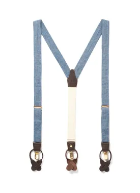 Windmill Wanderer - Chambray Suspenders