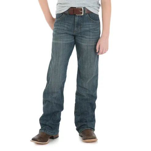 Wrangler Boy's Falls City Retro Relaxed Fit Bootcut Toddler Jeans