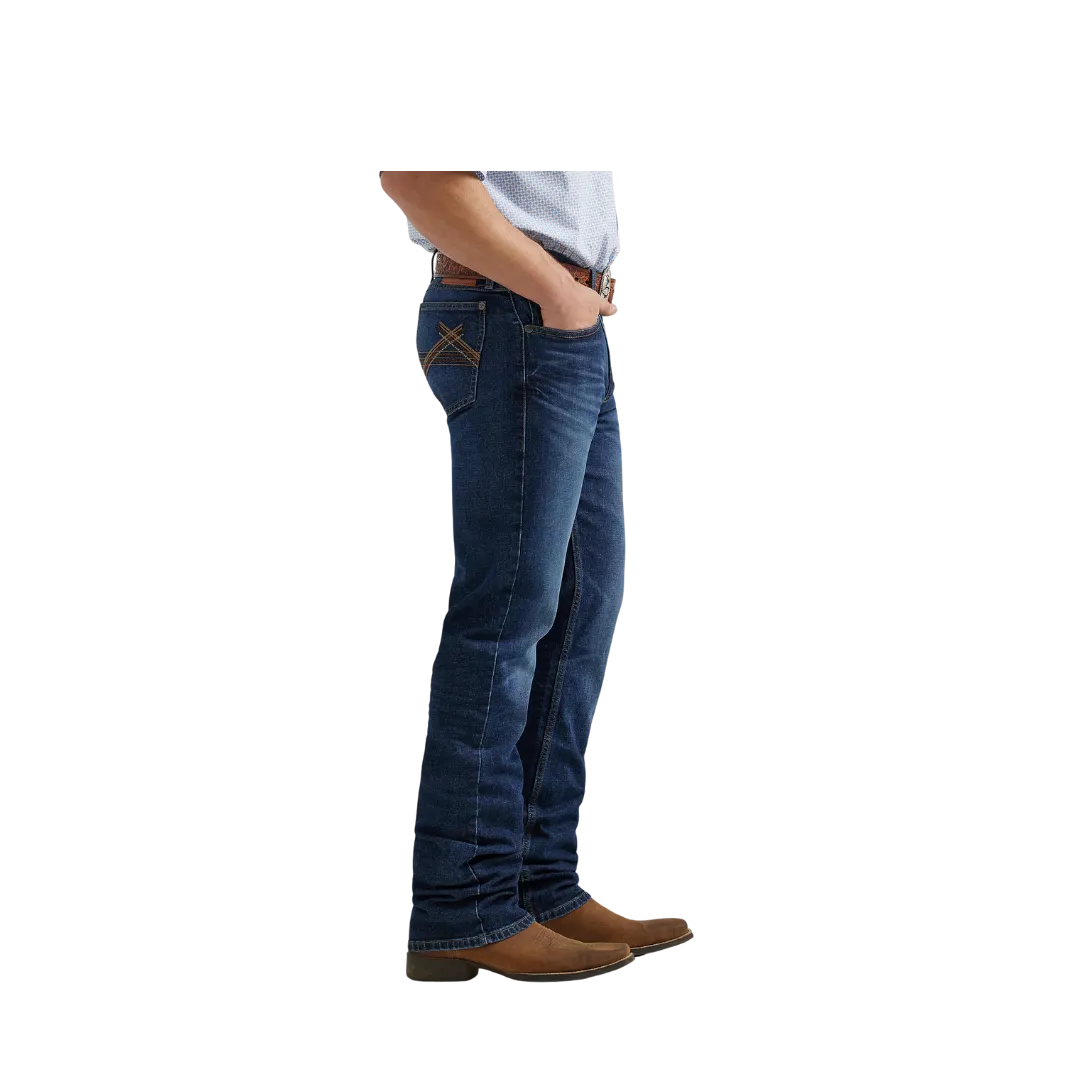 Wrangler Men's 42 Vintage Slim Boot Ellison Jeans