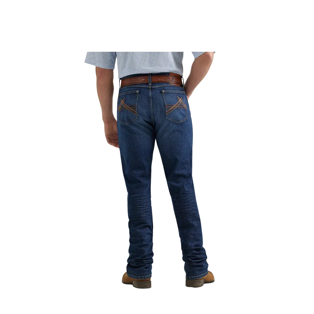 Wrangler Men's 42 Vintage Slim Boot Ellison Jeans
