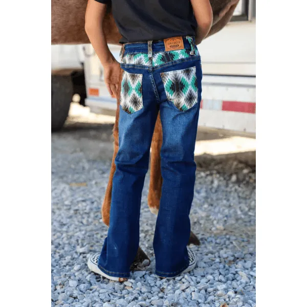 *YOUTH* BRAYDEN DENIM BOOT CUT JEANS (NUMERICAL)